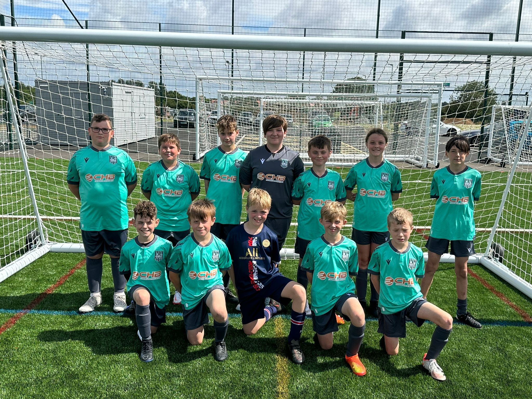 CHB Communications sponsors FC Steamers U12s