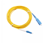 SCUPC-LCUPC Single-Mode Fibre Optic Patch Lead