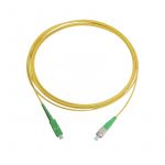 SCAPC-FCAPC Single-Mode Fibre Optic Patch Lead