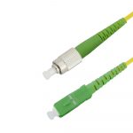SCAPC-FCAPC Single-Mode Fibre Optic Patch Lead
