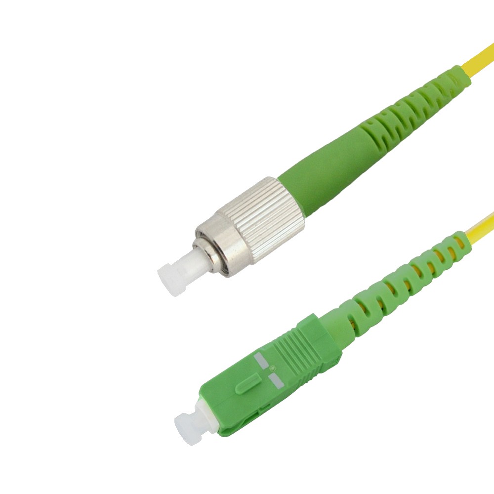 SCAPC-FCAPC Single-Mode Fibre Optic Patch Lead SCAPC-FCAPC Single-Mode Fibre Optic Patch Lead