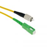 SCAPC-FCUPC Single-Mode Fibre Optic Patch Lead