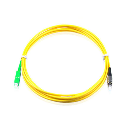 SCAPC-FCUPC Single-Mode Fibre Optic Patch Lead SCAPC-FCUPC Single-Mode Fibre Optic Patch Lead