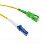 SCAPC-LCUPC Single-Mode Fibre Optic Patch Lead