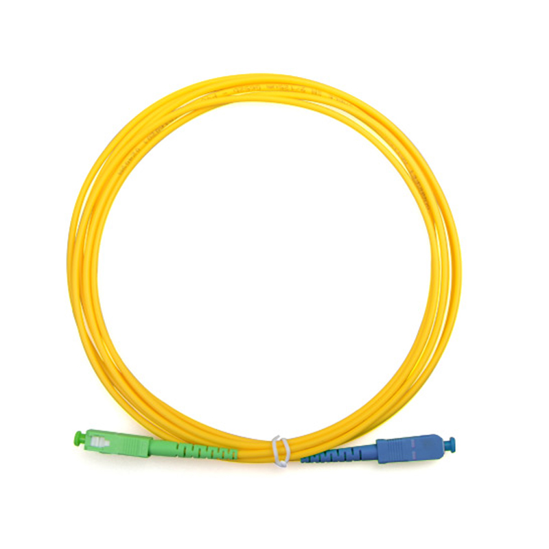 SCAPC-SCUPC Single-Mode Fibre Optic Patch Lead SCAPC-SCUPC Single-Mode Fibre Optic Patch Lead