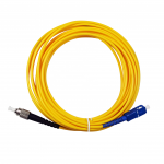 SCUPC-FCUPC Single-Mode Fibre Optic Patch Lead