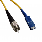 SCUPC-FCUPC Single-Mode Fibre Optic Patch Lead