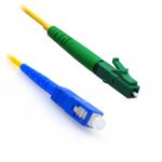 SCUPC-LCAPC Single-Mode Fibre Optic Patch Lead