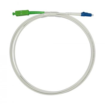 2M Single Mode Armoured Fibre Optic Cable SCAPC LCUPC