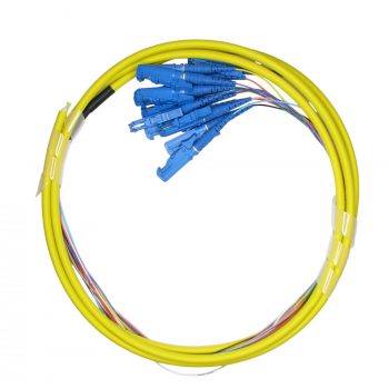 E2000 UPC Fanout Fibre Optic Pigtail