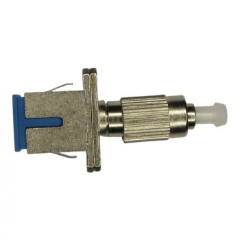 FC/UPC Male to SC/UPC Female Fiber Optic Adapter